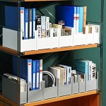 ASDF Organizer Chest Bürobox,Ablage Tisch Organizer Box Aufbewahrungsbehälter ohne Deckel für Küche Home Office Zeitungsständer Dateien Desk Organizer