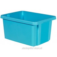 CURVER Drehstapelbox Essentials 16L in blau Plastik 39x29.5x20.3 cm