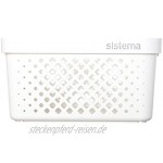 Sistema Stack 'n' Nest basket-5.25Liter off-white grau 26,1x 19,1x 13,8cm