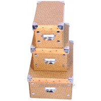 DYNASUN 3X XXL Designer Aufbewahrungsbox faltbar Karton Ordnungsbox FC1299KBS Schachtel Allzweckbox