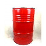 Srm Design Metallfass 210 Liter Blechfass Fass Ölfass Tonne mit Spannring und Deckel Rot NEU