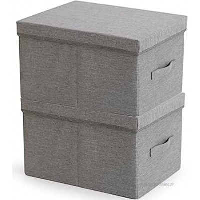 Aufbewahrungsbox mit Deckel aufbewahrungstasche waschbär grau -aufbewahrungskörbe stoff Faltbare Stoffboxen mit Griffen zur Aufbewahrung von Kleidung 40X30X25 2pic
