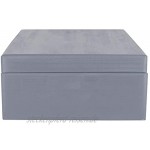 Creative Deco XL Große Graue Holz-Kiste Holzbox mit Deckel Erinnerungsbox | 40 x 30 x 14 cm + - 1 cm | ohne Griffen | Aufbewahrungs-Box Spielzeug-kiste Kasten | Ideal für Werkzeuge