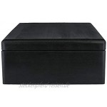 Creative Deco XL Große Schwarze Holz-Kiste Holzbox mit Deckel Erinnerungsbox | 40 x 30 x 14 cm + - 1 cm | ohne Griffen | Aufbewahrungs-Box Spielzeugkiste Kasten | Ideal für Spielzeuge und Werkzeuge