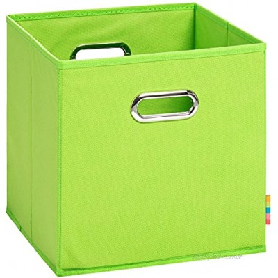 H&S Aufbewahrungsbox MIA Faltbox Korb 28x28x28 cm Apfelgrün