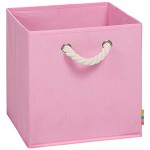 Storanda | Aufbewahrungsbox LEO | Faltbox | Korb | 30x30x30 cm | Rosa