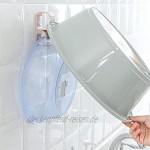 5Pcs Selbstklebende Kunststoffhaken Waschbeckenhaken Wandhaken Mehrzweckhaken für Küche Badezimmer Büroschrank