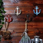 Union Tesco Retro Vintage Anker Kleiderhaken 4 Stück Eisen Schlüssel Haken Wand Haken Garten Haken Dekorativen Haken