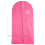 Hangerworld Atmungsaktiver Kleidersack 38cm Pink Kleiderhülle Kleiderschutzhülle