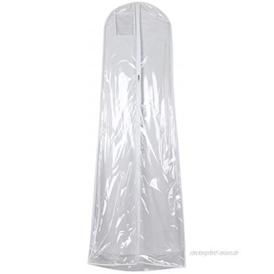 Lang Kleidersack Anzug Abendkleid Kleiderhülle Kleiderschutz Brautkleid Hochzeitskleid Aufbewahrung 200 x 70 x 30 cm