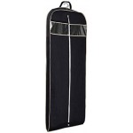 Misslo Kleidersack mit transparenter Tasche für Anzug 152,4 cm Schwarz Schwarz 152,4 cm