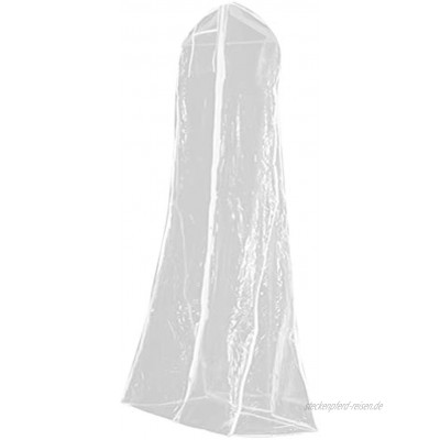 PRETYZOOM Kleidersack Lang Für Brautkleid Hochzeitskleider Langes Kleid Große Kleidersack Abdeckung 1,8M Staubschutzhülle Transparent Kleiderschrank Kleidung Aufbewahrungssack