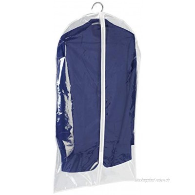 WENKO Kleidersack Transparent 100 x 60 cm Kleiderhülle Polyethylen-Vinylacetat 60 x 100 cm Transparent