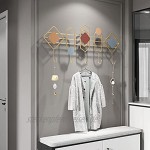 GOUHOME Eingang Mantel Und Huthaken Haus- Und Türanhängerhaken Wandschmiedeeisenhaken Und Mantelhaken Color : EIN Größe : 60×25cm