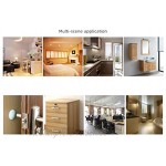 Raum Aluminium schwarz perforiert leicht zu installieren Wandmantel und Huthaken Hotel Badezimmerreihenhaken-C2. Ideal für Bad Toilette Küche Büro qualitativ hochwertig