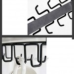 ZJ Hook Up Küche Bügeleisen Wandnagelfreie Haken Multifunktionale Patel Rack Cabinet Rack-zweireihig Haken Huthaken