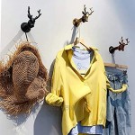 ZJ Hook Up-Wand-Aufhänger-Haken Clothing Store Wandbehang Einzelhaken Hanger Display Rack Huthaken Color : A