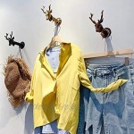 ZJ Hook Up-Wand-Aufhänger-Haken Clothing Store Wandbehang Einzelhaken Hanger Display Rack Huthaken Color : A