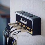 feeilty Jcm800 Jack Rack-Schlüsselhaken Vintage-Gitarren-Verstärker Schlüsselanhänger Aufhänger Wand Für Pluginz Montage Set einschließlich Schlüsselbund