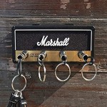 feeilty Jcm800 Jack Rack-Schlüsselhaken Vintage-Gitarren-Verstärker Schlüsselanhänger Aufhänger Wand Für Pluginz Montage Set einschließlich Schlüsselbund
