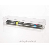 Acrylic Drawer Organizer Acryl-Schubladeneinteiler 30,5 x 7,6 x 5,1 cm