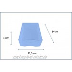 Sundis Tour de Rangement Format A4 5 tiroirs Avec Poignée ergonomique Système d'Arrêt à l'Ouverture Plastique Transparent 36 x 26 x 61 cm