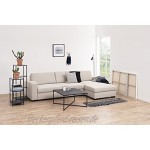 AC Design Furniture Regal Jörn B: 35 x T:37 x H: 119,5 cm Metall Schwarz