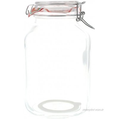 Bormioli Einmachglas Vorratsglas mit Bügelverschluß 3 Liter
