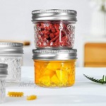 BST&BAO Marmeladengläser 200 ml mit Deckel Einmachgläser mit Deckel Gläser für Bonbons Einweckgläser Einkochgläser Klein zum Einkochen & Konservieren