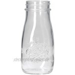 MamboCat 6er Set Quattro Stagioni Flasche 0,40l incl. Bormioli Rezeptheft als Saft Smoothie Getränke Fläschchen zur Dekoration oder als Einmachglas Vorratsglas