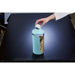 keeeper Cerealienbox 2-in-1 Deckel mit Ausguss und Trichter Anti-Rutsch Oberfläche BPA-freier Kunststoff 2,6 l Ø 13,5 x 30 cm Antonio Mintgrün