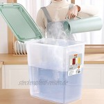 Müslidosen 20L versiegelter Reisaufbewahrungsbox Reisbehälter Speisekammerbehälter luftdichter Lebensmittelaufbewahrung Küchen-Getreidebehälter Color : Gray Size : 20L