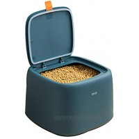 Müslidosen Feuchtigkeitsdichten Reis Zylinder Haushalt Reis Aufbewahrungsbehälter Getreidebehälter Reis Container Mehl Container Color : Blue Size : 29x29x21.5cm