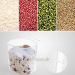 Müslidosen Reis Lagerung Eimer Küche Reis Lagerung Boxe Haus Sealed Grain Container Feuchtigkeitsdichten Reisfeld Reis Aufbewahrungsbox Color : Green Size : 42x27x20cm