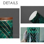 Frischhaltedose mit luftdichtem Holzdeckel – Keramik-Vorratsdose mit Holzdeckel Nordisches Riff luftdichter Gummibaumholzdeckel Vorratsbehälter 12,8 x 9,8 cm