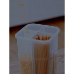 HARLIANGXY Vorratsdosen Vorratsbehälter mit Deckel 2300ml Aufbewahrungsbox Küche Frischhaltedosen Vorratsgläser zur Aufbewahrung Nudeln Müsli Reis Mehl und für Futter Haustiere Weiß