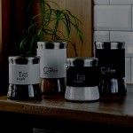 KADAX Glasbehälter Behälter für Kaffee Blättertee Kaffeebehälter Teebehälter Zuckerbehälter Frischhaltedosen Vorratsdosen 1000ml weiß