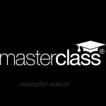 masterclass Vorratsbehälter Master Class 1,5Liter mit Messingdeckel aus Glas in transparent 25 x 25 cm