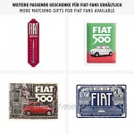 Nostalgic-Art Retro Vorratsdose L FIAT 500 – Good Things – Geschenk-Idee für Auto-Fans Große Kaffee-Dose aus Blech Vintage-Design 3 l