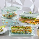 Pyrex Disney Star Wars The Child Decorated Glass Set Food Storage 8 Piece