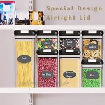 XINGGANG Vorratsdosen Set aus 7 Frischhaltedosen mit Deckel | Ideal als Vorratsbehälter Aufbewahrungsbox Küche Vorratsbehälter Vorratsdose Aufbewahrung Küche Aufbewahrung & Organisation