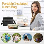 BESLIME Kühltasche Lunchtasche 5L Mittagessen Tasche Thermotasche Isoliertasche Picknicktasche für Lebensmitteltransport Arbeit Picknick