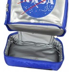 NASA Classic Meatball Detailliertes Logo Doppelfach Isolierte Lunchbox Tasche Tote
