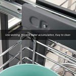 AIZYR Multifunktional Küchenschrank Blind Corner Pull Out Organizer Home Drehbares Aufbewahrungsgewürzflaschenregal Mit Soft-Close,Nano Basket
