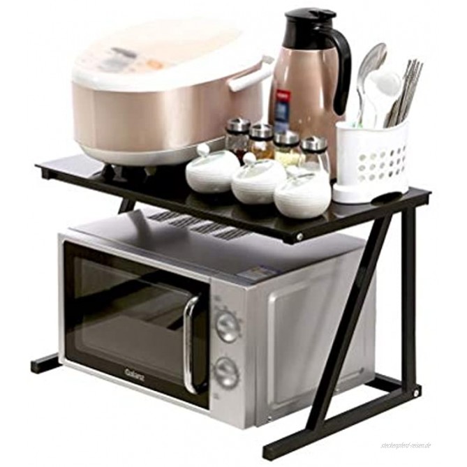 SMC Regal für Mikrowelle Ofen Reiskocher kreatives Design einfache Lagerung Küchenhalterung Backofen Multifunktions-Ablage