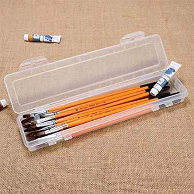 Underleaf Leicht zugänglicher Aquarellstiftbehälter Bleistiftbox Multifunktional Nützlich Hochwertiger 1-teiliger praktischer Vorratsbehälter