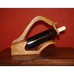 livasia Weinflaschenhalter aus Holz Weinflaschenständer in Handarbeit aus Massivholz Weinständer Weinhalter in Form Einer Hand Flaschenhalter exotisch
