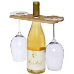 noTrash2003 Weinbutler orginelle Geschenkidee für Weinliebhaber ideal für eine Weinflasche und 2 Weingläser