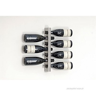 Reinkedesign hochwertiges Design-Weinregal ORIGINAL 7 Flaschen