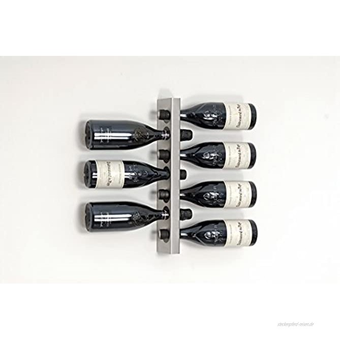 Reinkedesign hochwertiges Design-Weinregal ORIGINAL 7 Flaschen